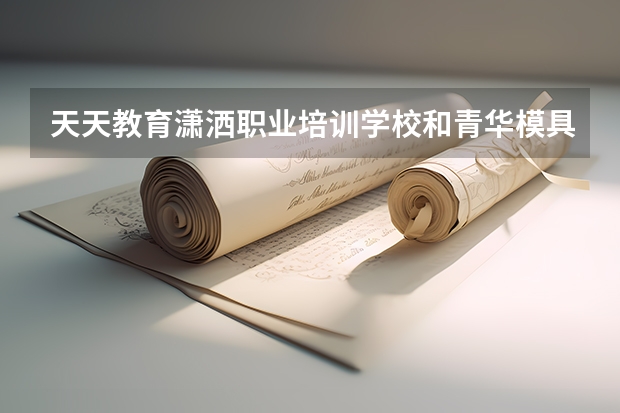 天天教育潇洒职业培训学校和青华模具哪个好