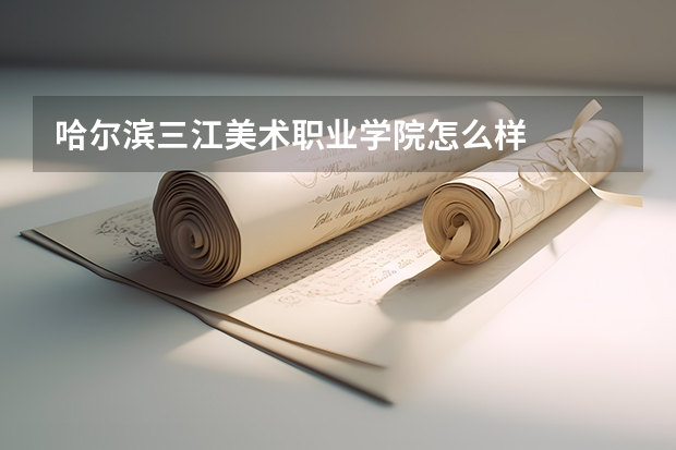 哈尔滨三江美术职业学院怎么样