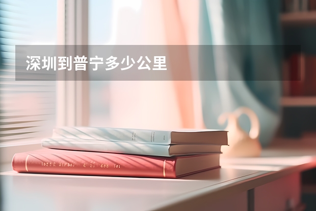 深圳到普宁多少公里